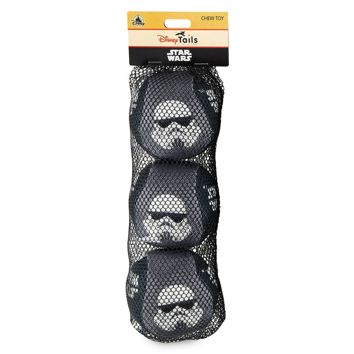 Disney Tails Pet Chew Toy - Stormtrooper Balls - Star Wars - 3 Pack 1 Disney Tails Pet Chew Toy - Stormtrooper Balls - Star Wars - 3 Pack