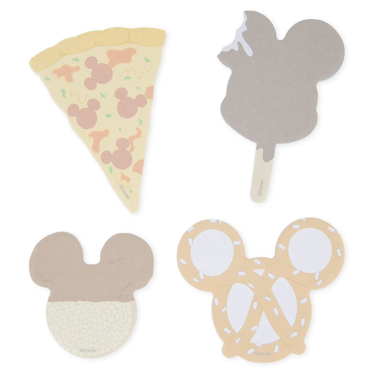 Disney Notepad Set - Disney Parks Food Sticky