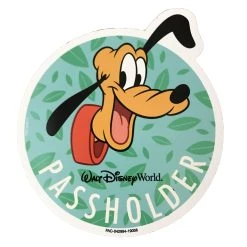 Disney Magnet - Pluto - Walt Disney World - Passholder