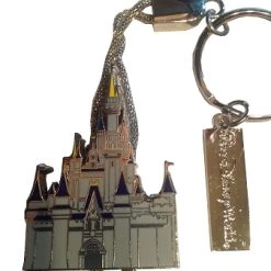 Disney Keychain - Cinderella Castle Dangle - Walt Disney World