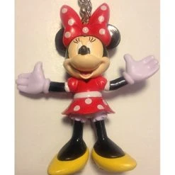 Disney Keychain - Bendable Classic Minnie Mouse