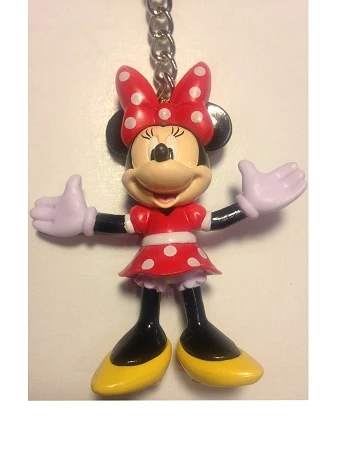 Disney Keychain - Bendable Classic Minnie Mouse