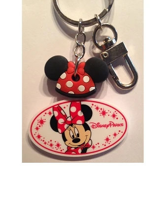 Disney Keychain - Name Tag - Minnie Mouse