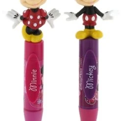 Disney Novelty Pen Set - Mickey And Minnie Mouse Kiss - Set Of 2