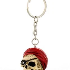 Disney Keychain - Skull Pirate Head - Pirates Of The Caribbean