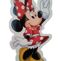 Disney Postcard - Minnie Mouse Profile - Walt Disney World