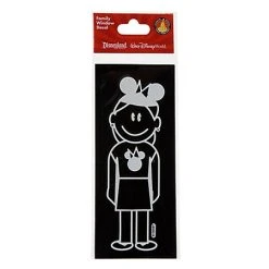 Disney Window Decal - Mom With Mickey Mouse Ear Hat