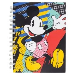 Disney Spiral Journal - Mickey Mouse 80s Flashback - Black