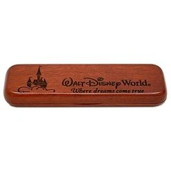 Disney Arribas Pen Case - Personalizable Rosewood Walt Disney World Double Case