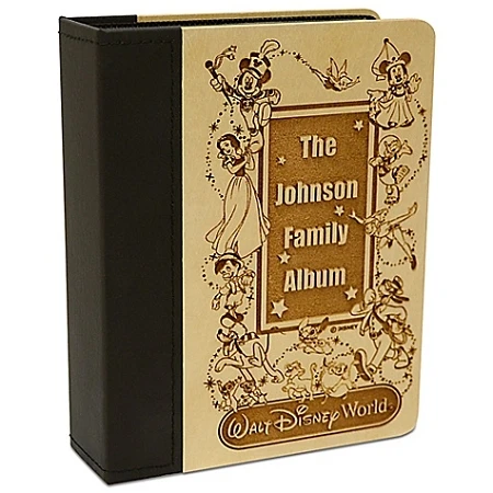 Disney Photo Album - Personalizable Wood By Arribas