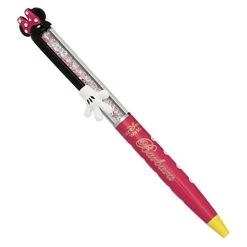 Disney Arribas Pen - Minnie Mouse Pen - Pink And Clear Crystals