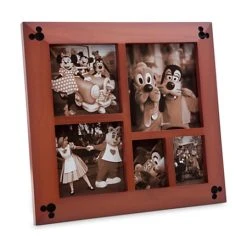 Disney Photo Frame - Mickey Mouse Icon Wood - Multi-Window