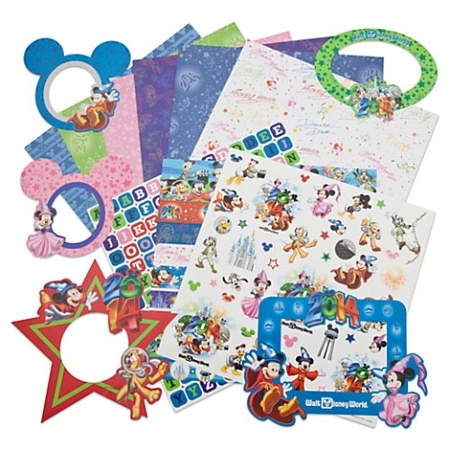 Disney Scrapbook Kit - 2014 Mickey And Friends - Walt Disney World 1 Disney Scrapbook Kit - 2014 Mickey And Friends - Walt Disney World