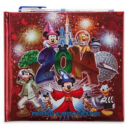 Disney Photo And Autograph Book - 2014 Mickey Mouse And Friends