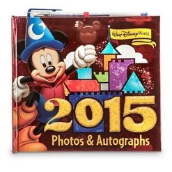 Disney Photo And Autograph Book - 2015 Sorcerer Mickey Mouse