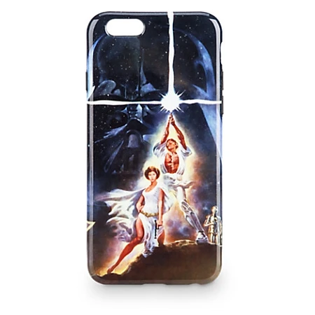 Disney IPhone 6 Case - New Hope Poster - Luke & Princess Leia