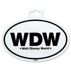 Disney Window Cling - Walt Disney World Car Sticker