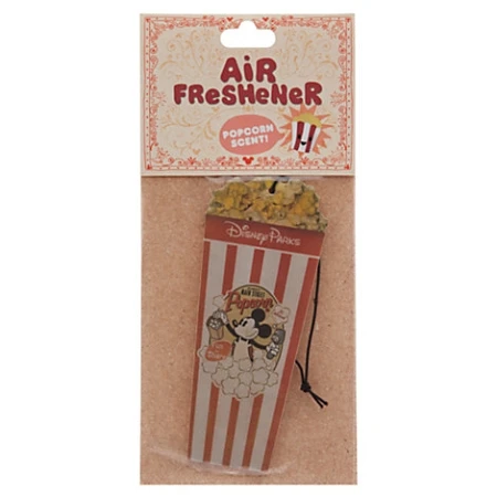Disney Car Air Freshener - Mickey Mouse Main Street Popcorn