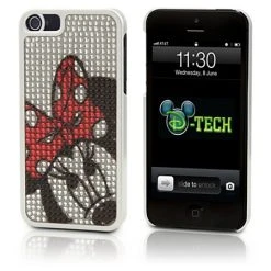 Disney Iphone 5 Case - Minnie Mouse Peek A Boo Bling Dotty