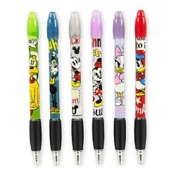 Disney Pen Set - Mickey Mouse And Friends - Fab 6