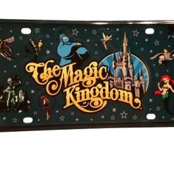 Disney License Plate - The Magic Kingdom - Logo