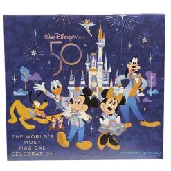 Disney Calendar - 2021 To 2022 50th Anniversary - 16 Month