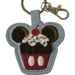 Disney Keychain - Mickey Mouse Cupcake - Sweet Treat