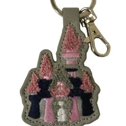 Disney Keychain - Cinderella Castle - I Live In Fantasyland