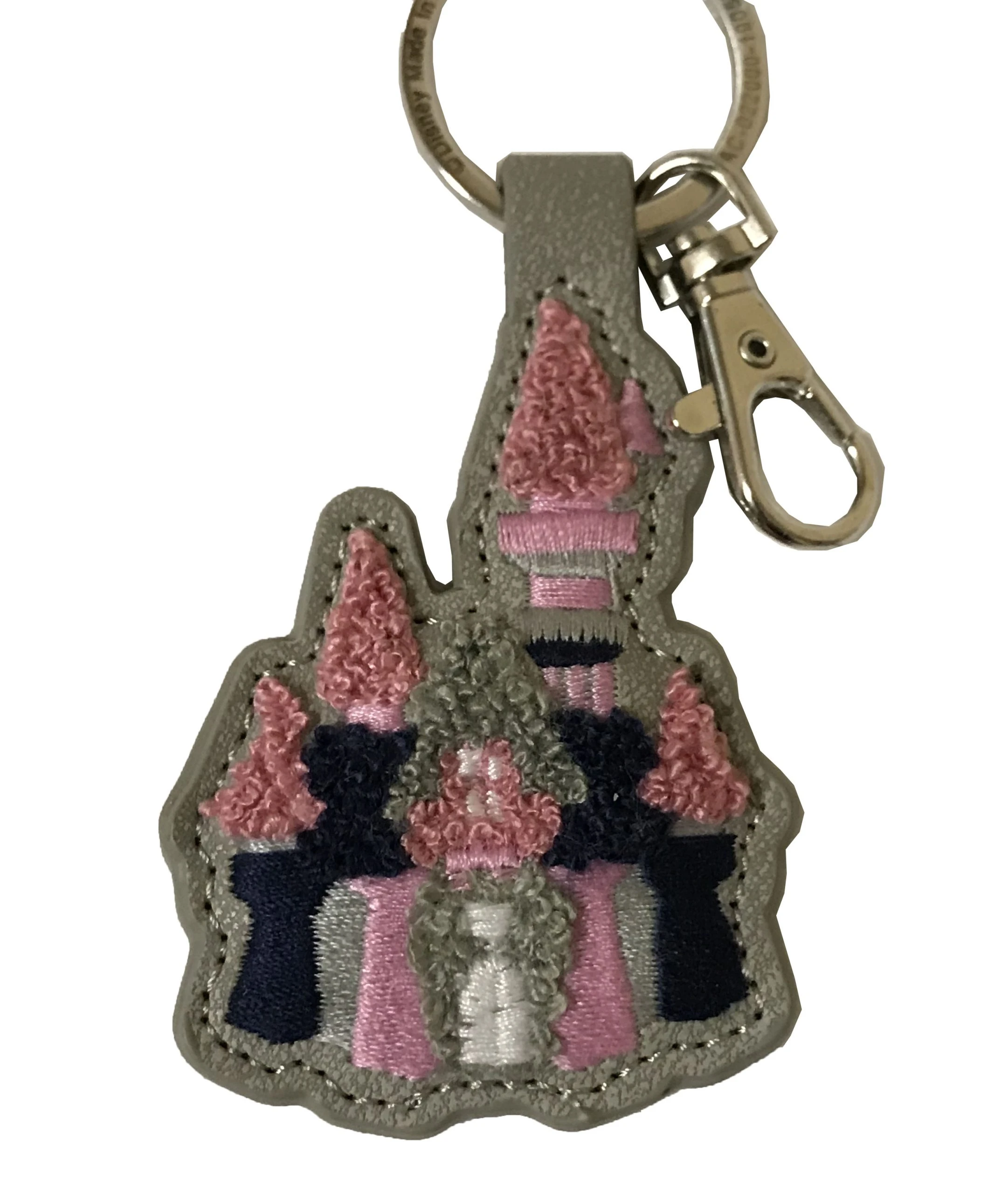 Disney Keychain - Cinderella Castle - I Live In Fantasyland