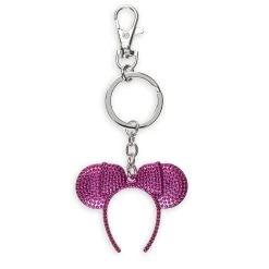 Disney Keychain - Minnie Mouse Ears Headband - Imagination Pink