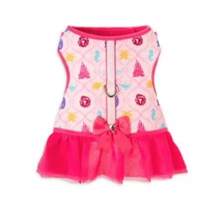 Disney Pet Harness - Disney Princess - Pink 1 Disney Pet Harness - Disney Princess - Pink