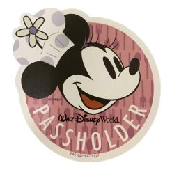 Disney Car Magnet - Minnie Mouse - Walt Disney World - Passholder