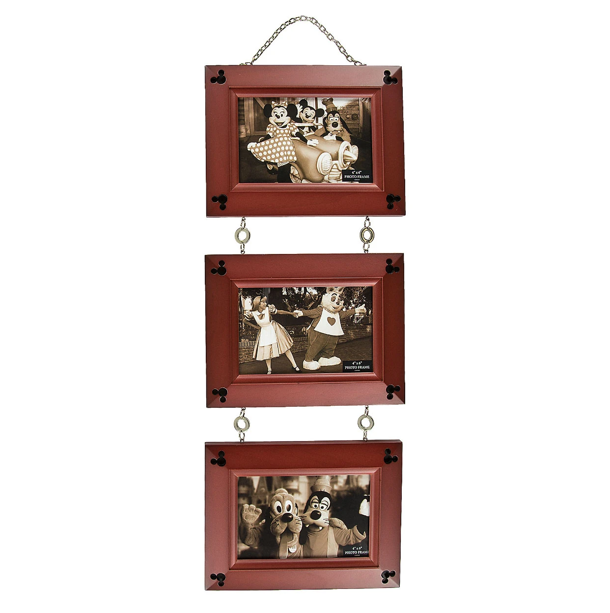 Disney Photo Frame - Mickey Mouse Linked - Cherry 1 Disney Photo Frame - Mickey Mouse Linked - Cherry