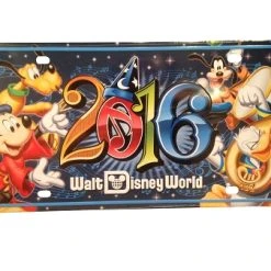Disney License Plate - 2016 Mickey And Friends - Walt Disney World
