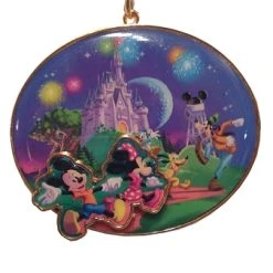 Disney Keychain - Storybook - Walt Disney World - Metal