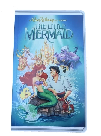 Disney Notebook - VHS Tape Illusion - The Little Mermaid