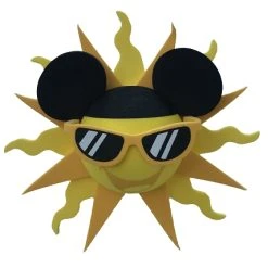 Disney Antenna Topper - Mickey Mouse Sun With Sunglasses