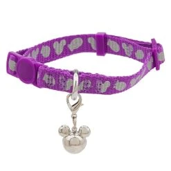 Disney Tails Cat Collar - Mickey Mouse - Purple