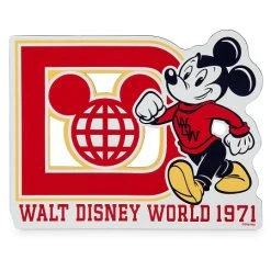 Disney Auto Car Magnet - Mickey Mouse - Walt Disney World 1971