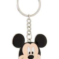 Disney Keychain - Mickey Mouse Face - Sculpted