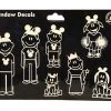 Disney Window Decal Set - Family Mickey Mouse Icons - Set Of 15
