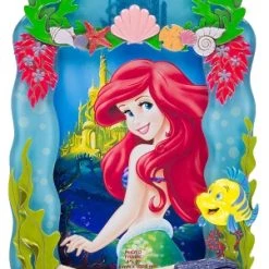 Disney Photo Frame - Ariel And Flounder Theme - 4 X 6