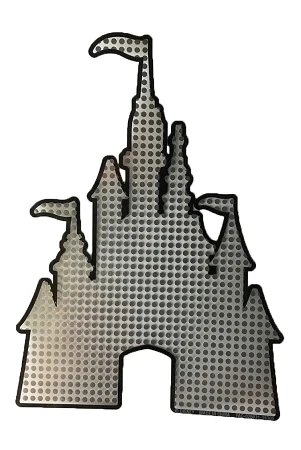 Disney Auto Decal - Cinderella Castle 1 Disney Auto Decal - Cinderella Castle