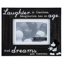 Disney Photo Frame - Mickey Mouse - Laughter Is Timeless - 5x7 Or 4x6