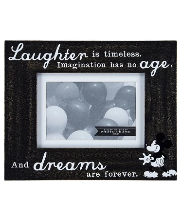 Disney Photo Frame - Mickey Mouse - Laughter Is Timeless - 5x7 Or 4x6