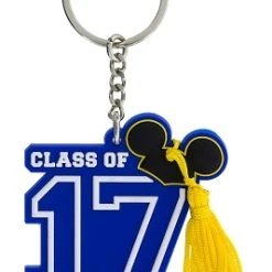 Disney Keychain Keyring - 2017 Graduation - Class Of 2017