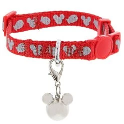 Disney Tails Cat Collar - Mickey Mouse - Red