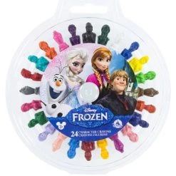 Disney Crayon Set - Frozen Characters - Figurine Shaped