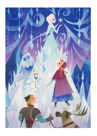 Disney Postcard - A Sister's Journey - Frozen