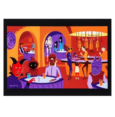 Disney Postcard - Shag - A Wretched Hive - Left Side